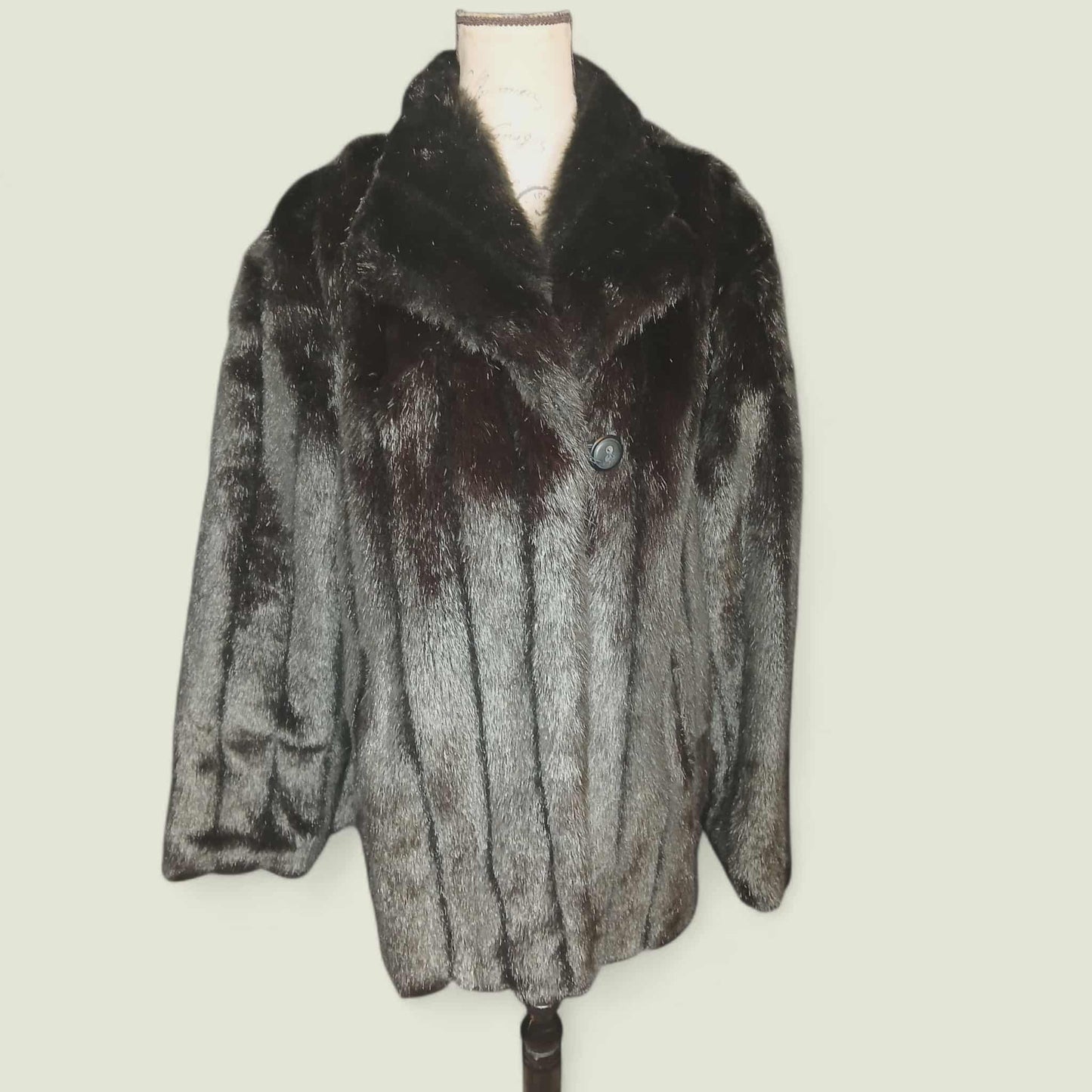 Vintage Wiman Faux Fur 1X/2X