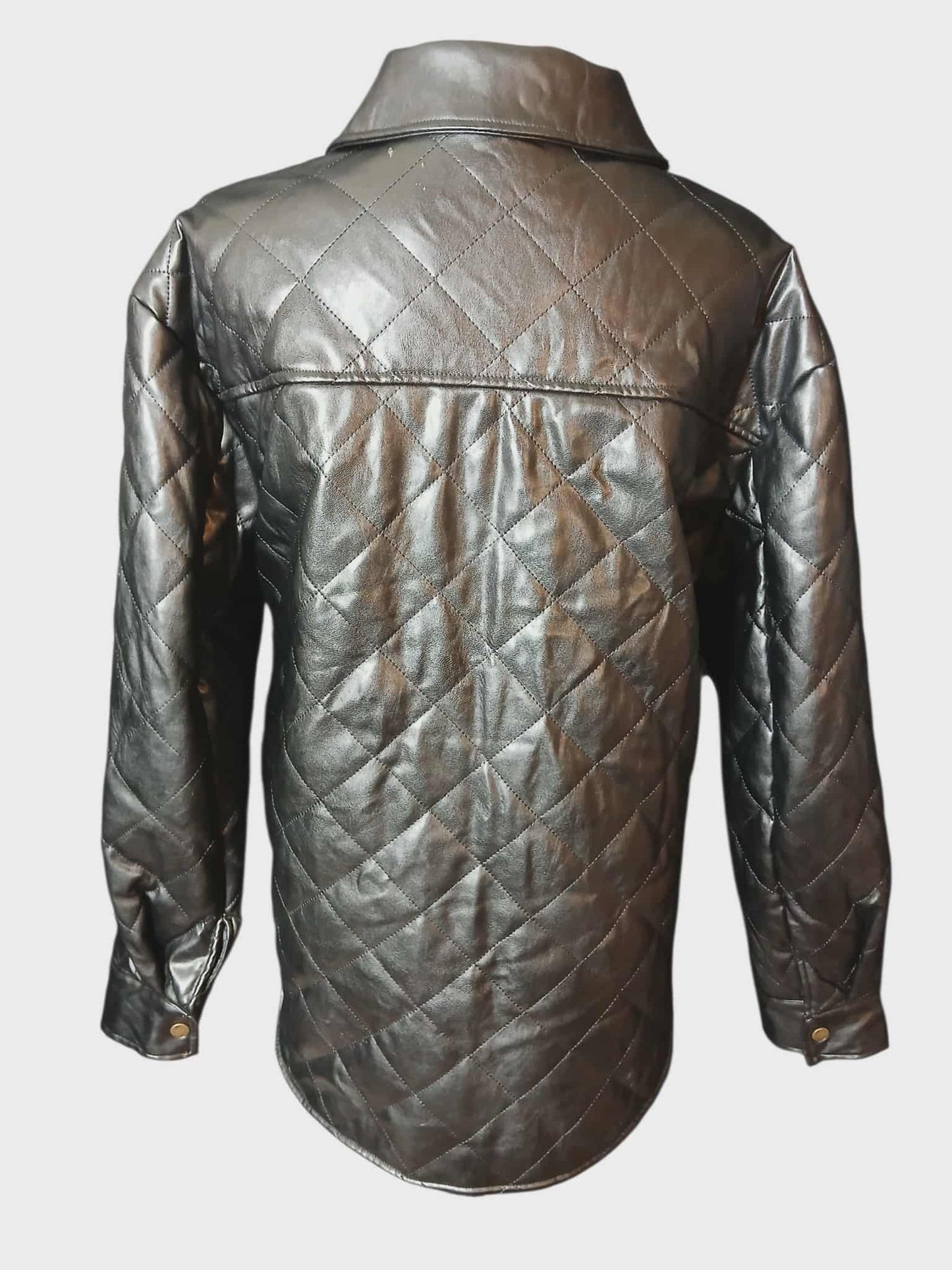 Jen & Co. Quilted Black Jacket L/XL